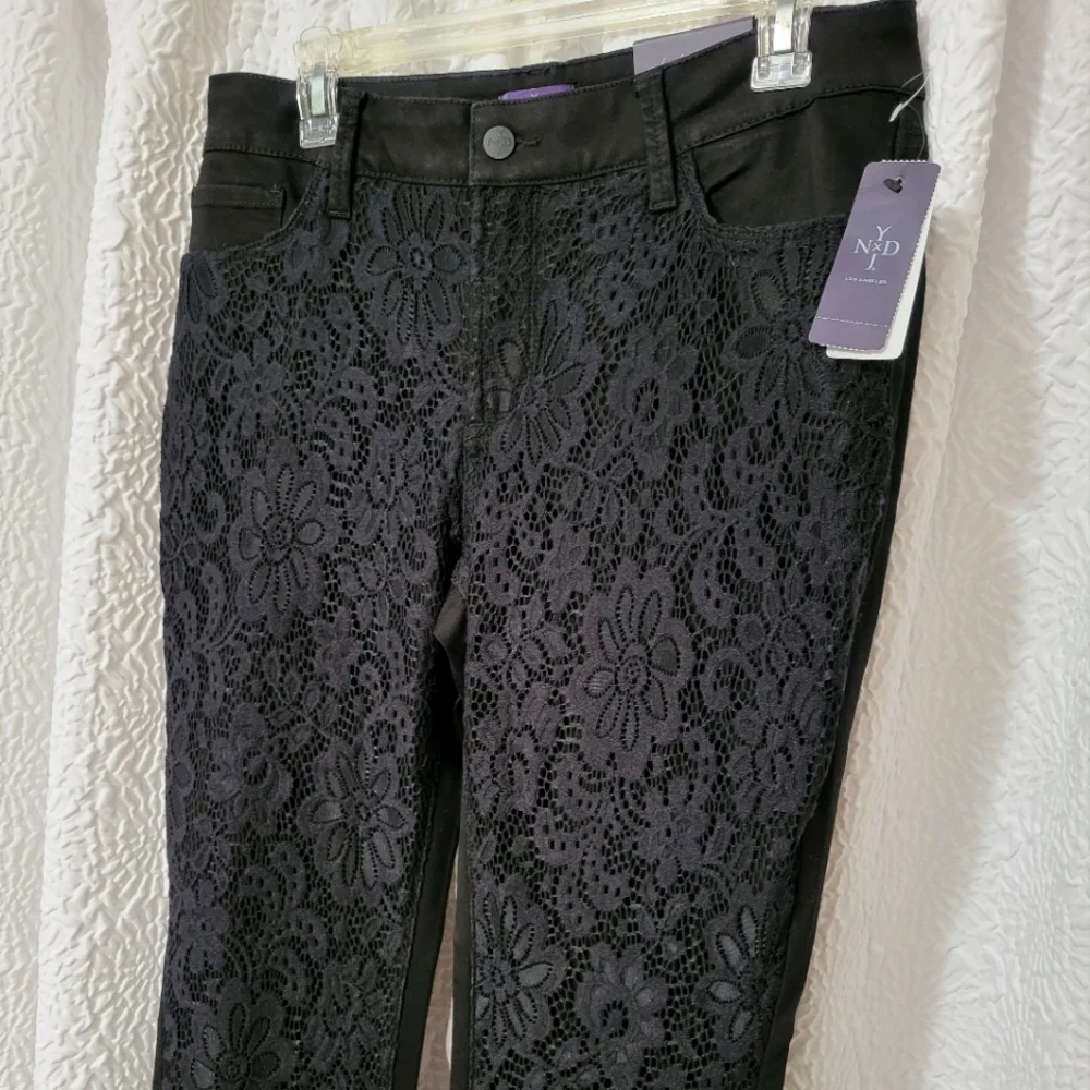 🍃⚘️Nydj Lacey Signature Black Jeans - Picture 14 of 14